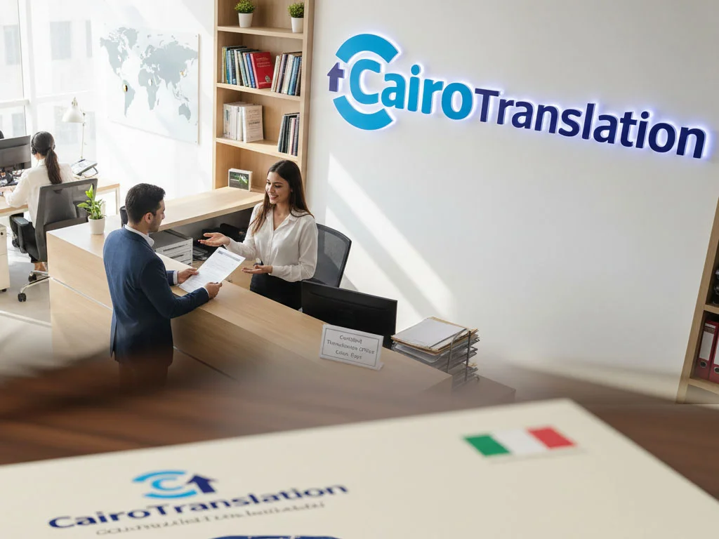 مكتب ترجمة معتمد من السفارة الايطالية